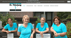 Desktop Screenshot of praxis-thierjung.de